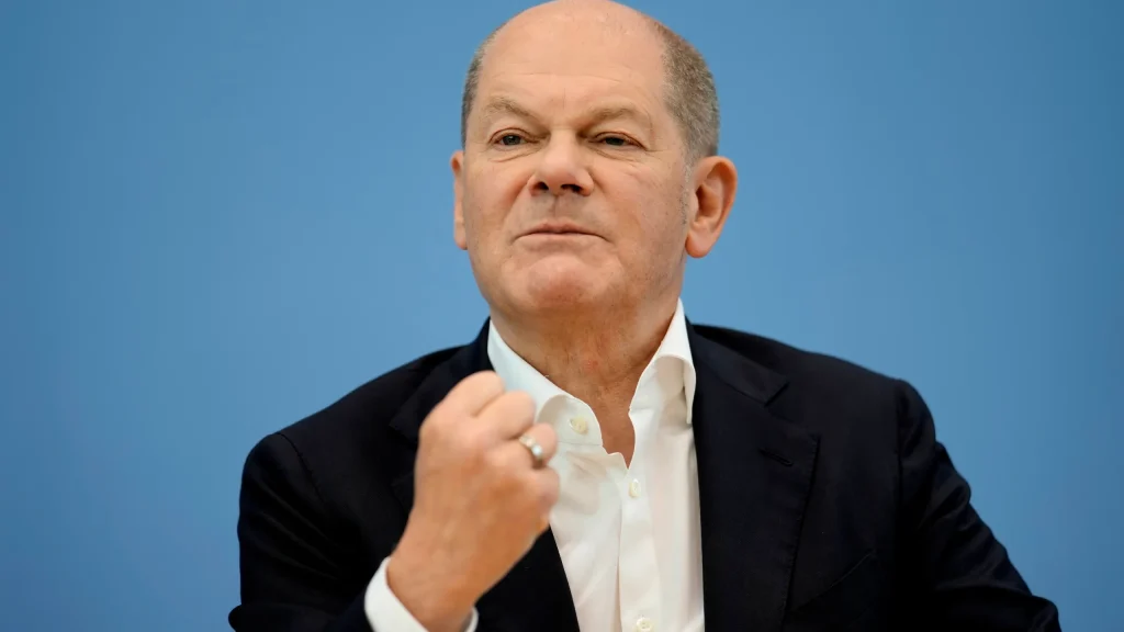 wie groß ist olaf scholz Ernährung