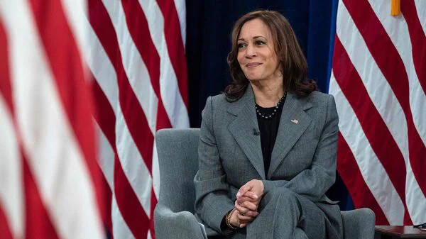 Kamala Harris hadert mit eigener Ansage Der umstrittene Scherz